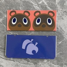 Nintendo New 3DS Kisekae Cover Plates Animal Crossing Mamekichi Tsubukichi Shell