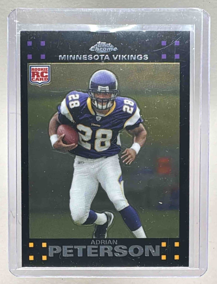 Adrian Peterson 2007 Topps Chrome #TC181 Rookie RC