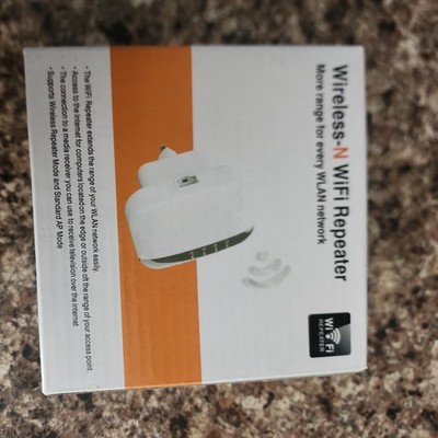 WiFi Booster Extender Range Repeater Internet Amplifier 300Mbps US Plug