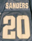 Vintage Reebok Detroit Lions Barry Sanders Reversible Jersey Size 56 Blue/Black