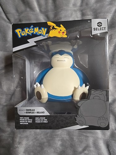 Boneco Pokémon Snorlax Vinil 10cm Select Sunny Figura Colecionável