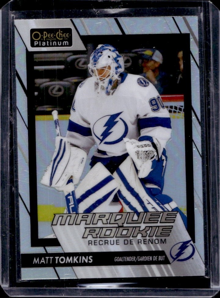 Matt Tomkins #287 2023-24 Upper Deck The Cup Hockey Rookie Masterpiece Printing Plates