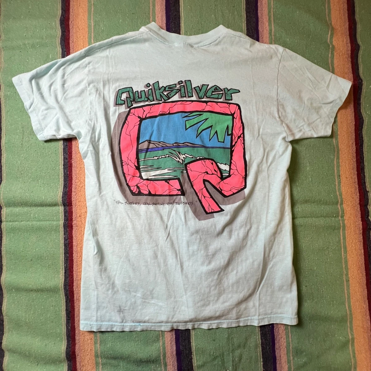 25+ Quiksilver Short Sleeve Vintage T-Shirts for Men for sale