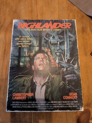 Highlander Birnenblatt Limited Tape Edition VHS Retro Box Blu-ray