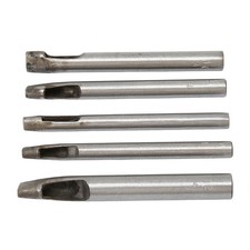 _5pcs Oval Shape Leather Hole Punch 6x4mm 7x4mm 8x4mm 10x4mm 12x4mm High