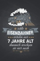 "Notizbuch Modelleisenbahn 6X9\" | 120 Seiten | Eisenbahner | Modellbau"