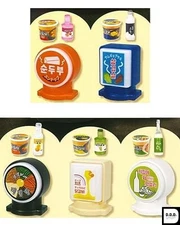 J.Dream Light-Up Korean Food Sign Mascot Full Set of 5 Capsule Gashapon Toys