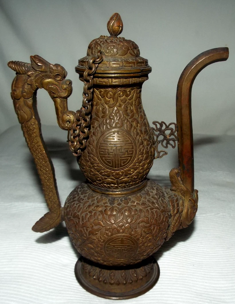 Copper Antique Chinese Teapots for sale | eBay