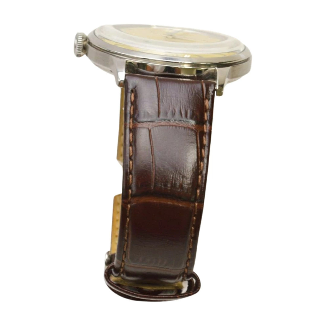 Orient Classic Small Second Hand Silver Dial Cham… - image 3