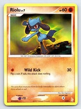 Riolu 61/130 Uncommon Diamond & Pearl Pokemon Damaged on eBay