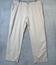 Columbia Cargo Omni Shield  Pants Men 42x32 Beige Pockets Khaki Outdoor Cotton