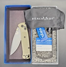Benchmade 535 Bugout | 3.24” Cerakote Drop Point | Ranger Green EDC Knife w/Box