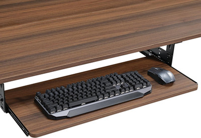 Adjustable Keyboard Tray Under Desk, 28x11 Inch Large Slide Out Keyboard & Mouse