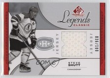 2009-10 SP Game Used Edition Legends Classic 36/100 Steve Shutt #LC-SS HOF a8r