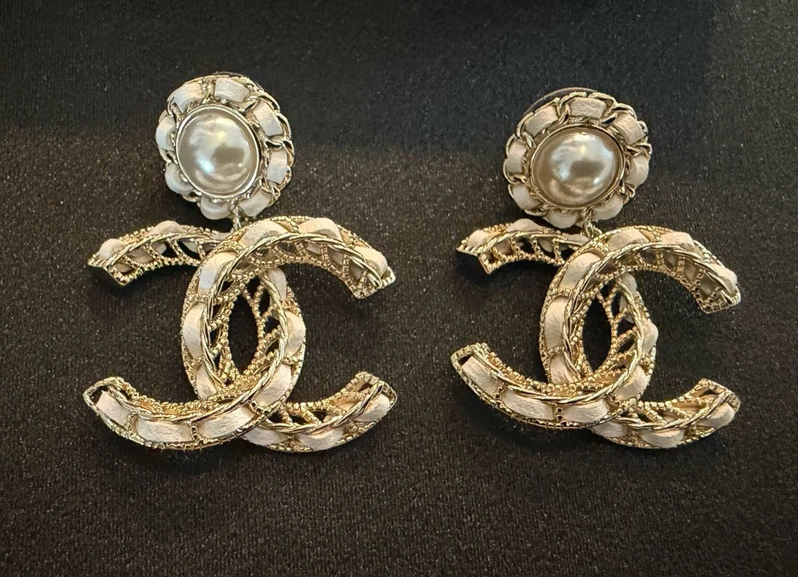 CHANEL Fashion Earrings for Sale - eBay