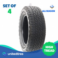 Set Of 4 Used Lt 27565r20 Goodyear Wrangler Trailrunner At - 8.5-9.532