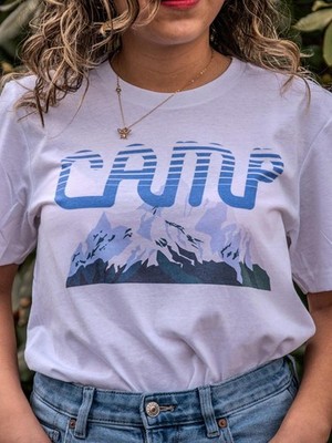 Camp Tee * graphic Tshirt | retro 80s Ski Lodge 