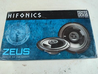 *NEW* HIFONICS 6.5 Inch Zeus ZS65CXS Shallow Mount 2-Way 50W RMS Speaker Pair