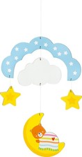 Mobile Reise durch die Nacht: 21,5 x 0,3 x 30,7 cm, Holz, per St ck