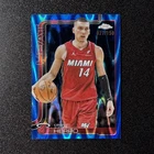 2025 Topps Chrome Basketball RayWave Blue Refractor Tyler Herro #188