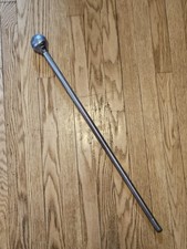 Vintage Lewis K.C. MO. Metal Marching Band Leader Mase Baton 30" Kansas City
