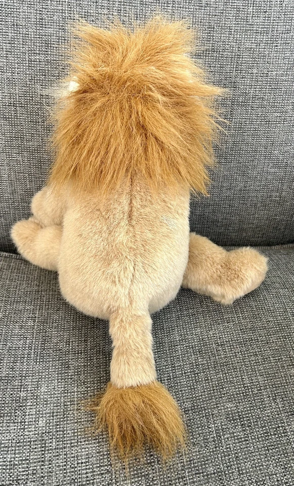 TY 10" VINTAGE CLASSIC SAHARA THE LION SOFT TOY PLUSH BEANIE 1997 - Image 4 of 4