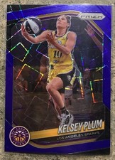 2025 Panini Prizm WNBA KELSEY PLUM Blue Velocity Prizm  #59 Los Angeles Sparks