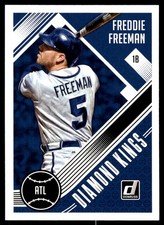 Freddie Freeman 2018 Donruss #23 Braves MLB READ FREE SHIPPING AutographDen