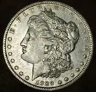 1889 O Morgan Silver Dollar AK03