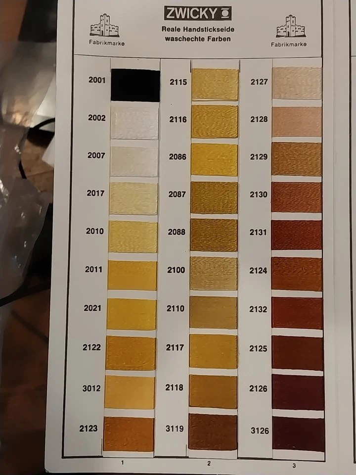 Lot(14) of Zwicky Silk Floss Needlepoint/Cross-stitch - Image 3 of 4