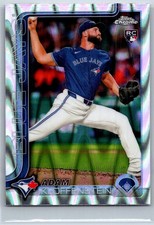 Adam Kloffenstein 2025 Topps Chrome Raywave Refractor Rookie #47 Toronto Blue