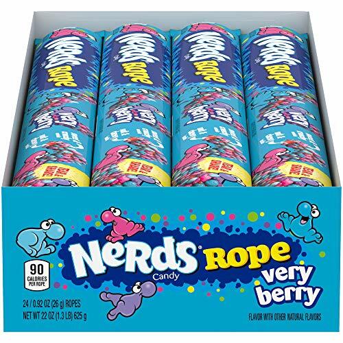 Corde nerds, bonbons très baies, 0,92 once, paquet de 24 - Photo 1 sur 6