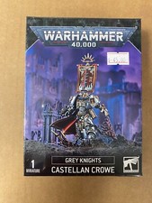 WARHAMMER 40000 GREY KNIGHTS CASTELLAN CROWE 40K MINIATURES MJ
