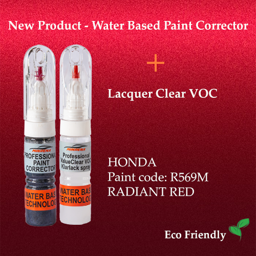 WATER BASED Car Touch Up Paint (Scratch Remover Fix Pens) for HONDA
