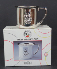 TOWLE MICKEY MOUSE BABY CUP, ORIGINAL BOX, HONG KONG