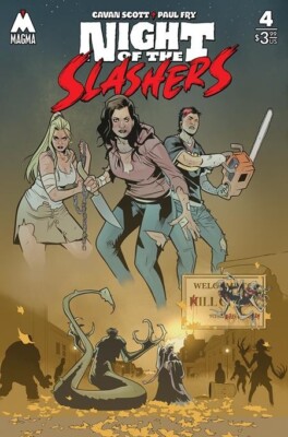 Night Of The Slashers #4 CVR A Paul Fry (MR) Pre Order 3/19/25 Magma Comix