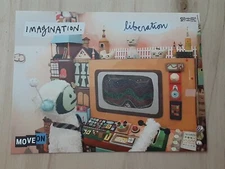 Imagination Liberation Sticker - Cute Creative Sticker BRAND NEW 5X4 inches 