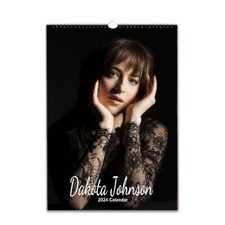 Sexy Dakota Johnson Full photo calendar 2027/28 personalised Choose Start