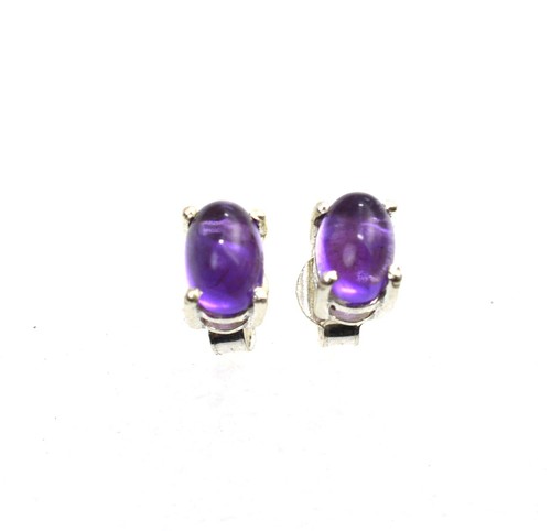 925 Solid Sterling Silver Peridot Garnet Multi Stone Stud Earring eW404 - Picture 89 of 135