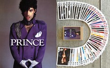 Cartas de juego (baraja de póquer 54 cartas) PRINCE carteles de música vintage fotos 186