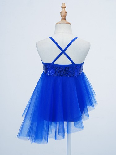 UK Girls Ballet Dress Dance Gymnastics Kid Skating Leotard Tutu Skirt Dancewear - Picture 54 of 69