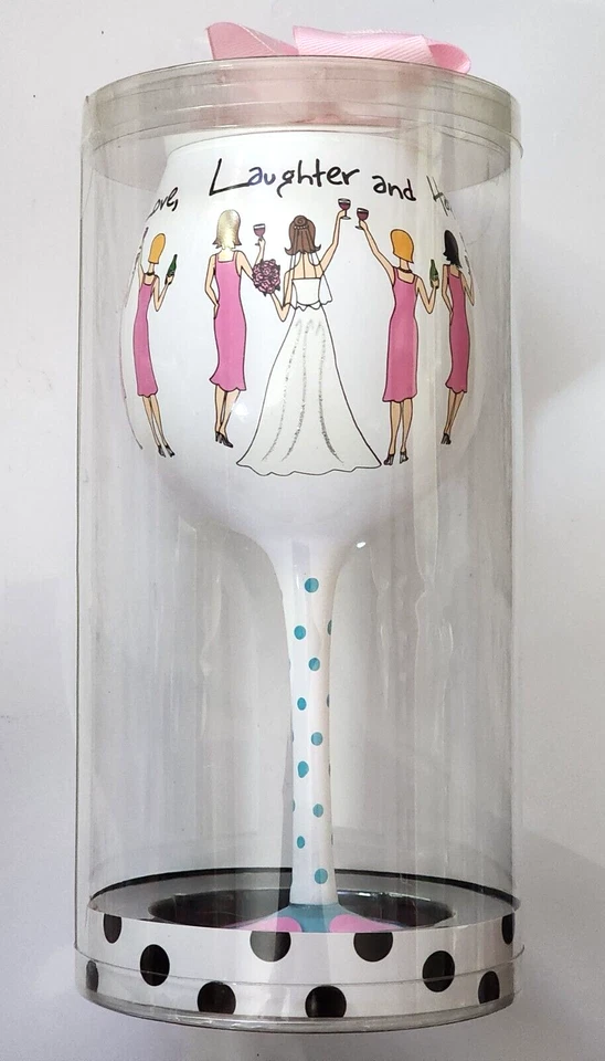 Pastel de barro copa dama de honor novia ¡lo hago! Brindis Amor Compromiso Boda Matrimonio Foto 2 de 4