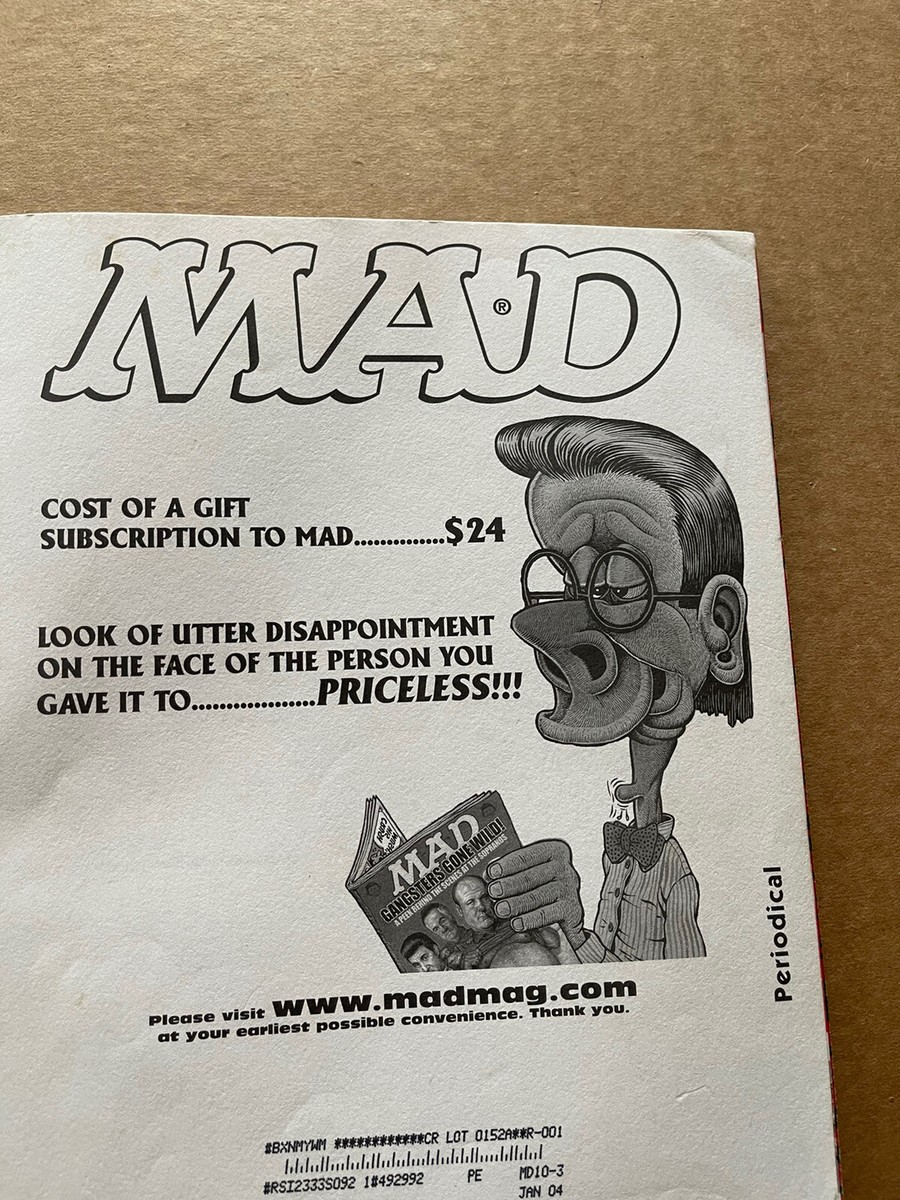 【額縁付き】mad magazine ③ A2ポスター Mad Magazine October 1968 No. 122 | eBay