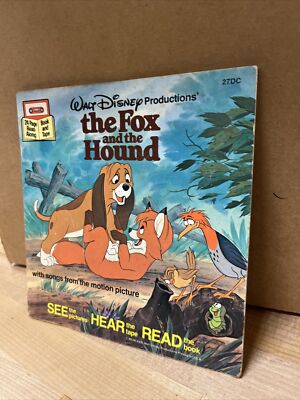 VTG Walt Disney Storytellers The Fox and the Hound Book, No Tape