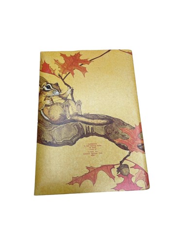 Notebook vintage attuali Linda K Powell Just a Notes fauna selvatica 16 gufi rana - Foto 6 di 9
