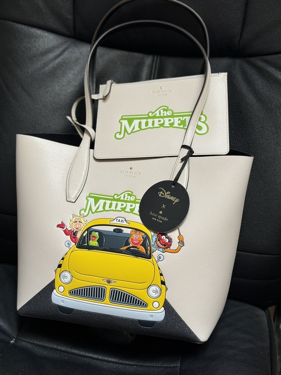 NWT Disney X Kate Spade New York Muppets Medium Tote Bag