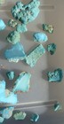 Darling Darlene Spiderweb Turquoise Un Drilled Nuggets Beads NEV 457 KTS  — photo 7