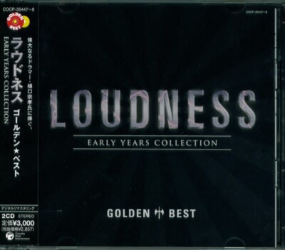 LOUDNESS GOLDEN BEST EARLY YEARS COLLECTION BRAND NEW JAPAN 2CD - AKIRA TAKASAKI