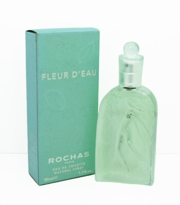 Fleur D' Eau , Rochas, Eau De Toilette Natürliche Spraydose, 50ml. Neu