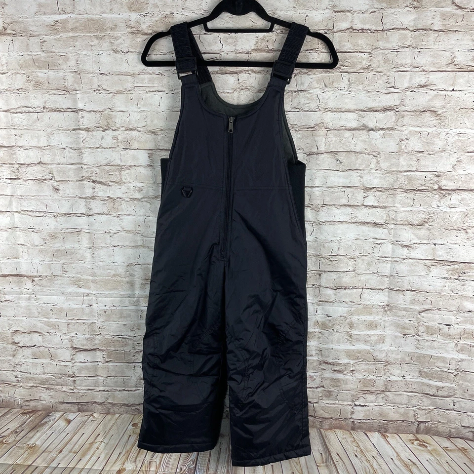 Blanco Sierra Babero Nieve Pantalones Talla XS Niños Niñas Negro Foto 4 de 4